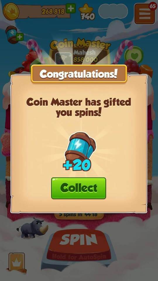 Coin master fun rewards